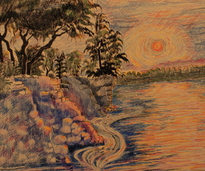 Austin Sunset at Hippy Hollow