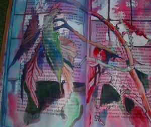 Greenhouse Study in Altered Book